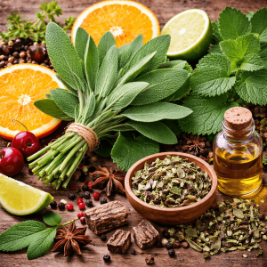 Ulei parfumat pentru lumânări și săpunuri „Salvie & Patchouli”